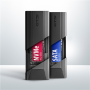 AXAGON USB-C 10Gbps - M.2 NVMe and SATA SSD THIN SCREWLESS box , EEM2-GTS2