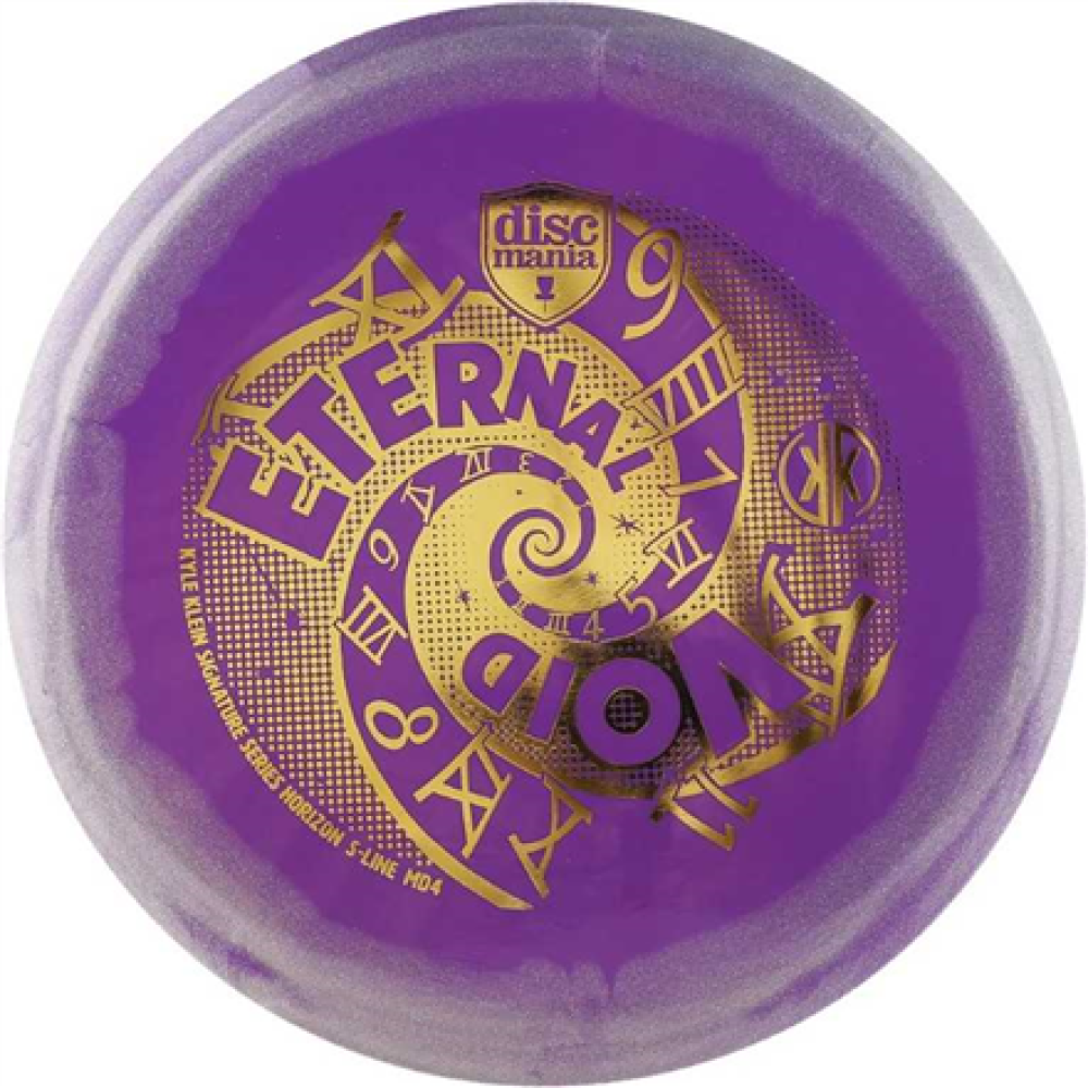 Discmania , Disc Golf Disc Midrange Driver S-LINE MD4 ETERNAL VOID , Purple/Silver