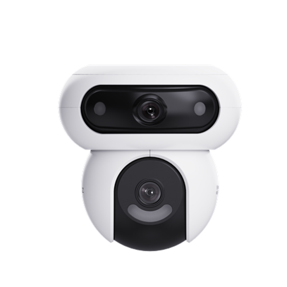 EZVIZ Battery-Powered PT IP Camera with Solar Panel Kit , CS-HB90x/SP , 4+4 MP , 2.8mm/6mm , IP65 , H.264/H.265 , Micro SD, Max. 512 GB
