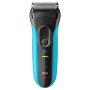 Braun Electric Shaver 3010s Charging time 1 h, Wet use, NiMH, Blue