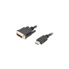 Lanberg HDMI to DVI-D Cable, Single Link with Gold-Plated Connectors , CA-HDDV-10CC-0018-BK , HDMI to DVI-D , 1.8 m