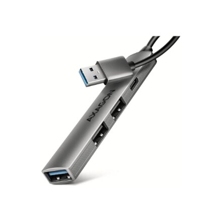 AXAGON ALU STRIP USB-A 4 port hub , HUE-STA