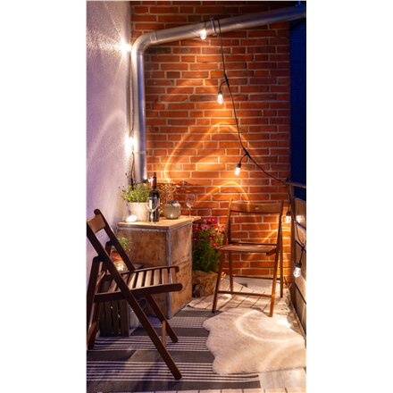 Osram SMART+ Outdoor String Light IP44 RGBW , 4.50 W , Warm White, RGB , Wi-Fi