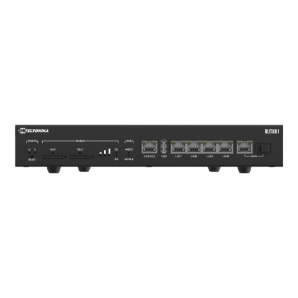 Teltonika RUTXR1 , Rack-mountable LTE Cat 6 Router , 802.11ac , Ethernet LAN (RJ-45) ports 5 , 10/100/1000 Mbit/s , Mesh Support No , 4G , MU-MiMO Yes