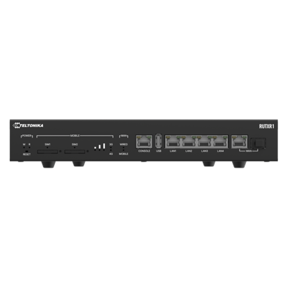 Teltonika RUTXR1 , Rack-mountable LTE Cat 6 Router , 802.11ac , Ethernet LAN (RJ-45) ports 5 , 10/100/1000 Mbit/s , Mesh Support No , 4G , MU-MiMO Yes