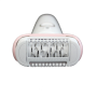 Braun Epilator , SES9000 Silk-epil 9 SkinSpa , Operating time (max) 50 min , Number of power levels 2 , Wet & Dry , White/Pink