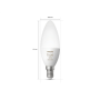 Philips Hue WCA 4W B39 E14 2pcs pack
