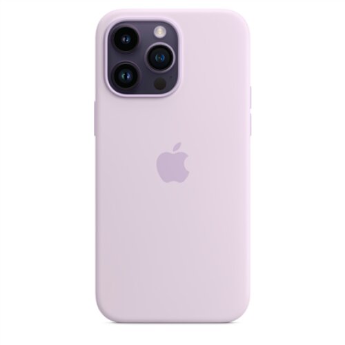Apple 14 Pro Max Silicone Case with MagSafe Lilac