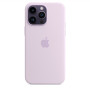 Apple 14 Pro Max Silicone Case with MagSafe Lilac