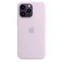 Apple 14 Pro Max Silicone Case with MagSafe Lilac