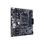 Asus PRIME A320M-K Processor family AMD Processor socket AM4 Max. 32GB, DDR4 Memory slots 2 Supported hard disk drive interfaces M.2, PCI Express 3.0, Serial ATA Number of SATA connectors 4 Chipset AMD A Micro ATX
