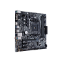 Asus PRIME A320M-K Processor family AMD Processor socket AM4 Max. 32GB, DDR4 Memory slots 2 Supported hard disk drive interfaces M.2, PCI Express 3.0, Serial ATA Number of SATA connectors 4 Chipset AMD A Micro ATX