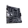 Asus PRIME A320M-K Processor family AMD Processor socket AM4 Max. 32GB, DDR4 Memory slots 2 Supported hard disk drive interfaces M.2, PCI Express 3.0, Serial ATA Number of SATA connectors 4 Chipset AMD A Micro ATX