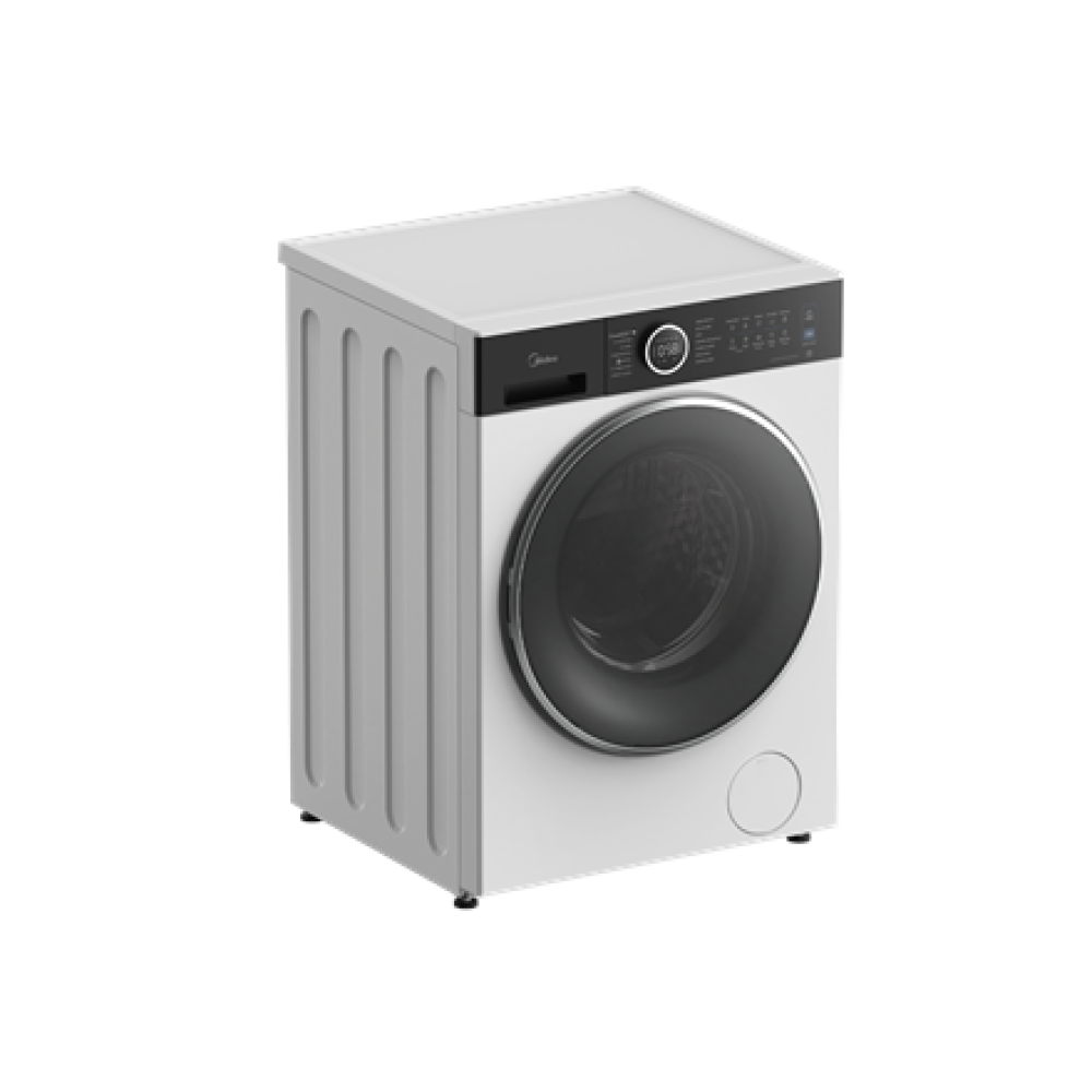 Midea Washing Machine , MF205W80BA30/W-BK , Energy efficiency class A , Front loading , Washing capacity 8 kg , 1400 RPM , Depth 49 cm , Width 60 cm , Display , LED , White