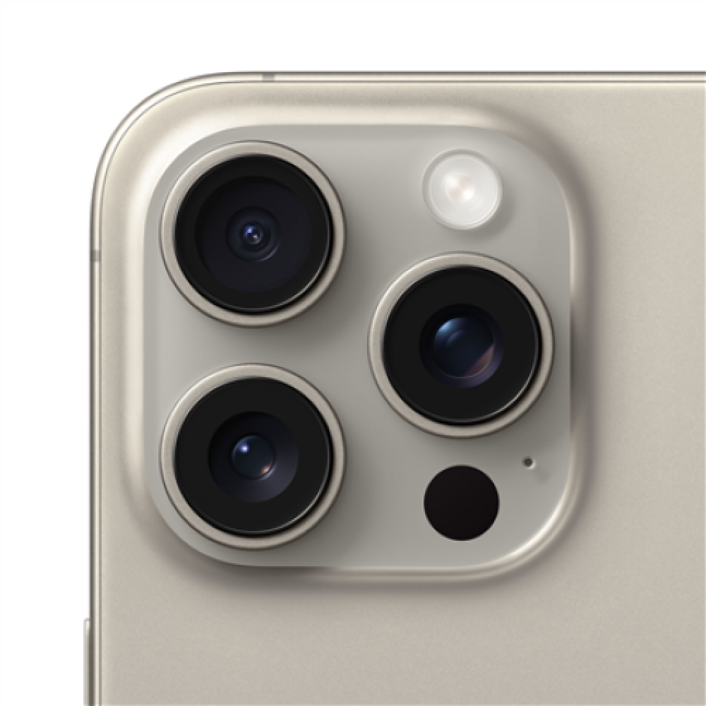 Apple , iPhone 15 Pro Max , Natural Titanium , 6.7 , Super Retina XDR display , 2796 x 1290 pixels , A17 Pro , 256 GB , Dual SIM , Nano-SIM and eSIM , 5G , Main camera resolution 48 MP , Secondary camera resolution 12 MP , iOS , 17