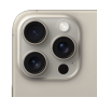 Apple , iPhone 15 Pro Max , Natural Titanium , 6.7 , Super Retina XDR display , 2796 x 1290 pixels , A17 Pro , 256 GB , Dual SIM , Nano-SIM and eSIM , 5G , Main camera resolution 48 MP , Secondary camera resolution 12 MP , iOS , 17