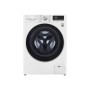 LG , Washing Machine With Dryer , F2DV5S7S1E , Energy efficiency class D , Front loading , Washing capacity 7 kg , 1200 RPM , Depth 46 cm , Width 60 cm , Display , LED , Drying system , Drying capacity 5 kg , Steam function , Direct drive , Wi-Fi , White