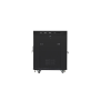 Lanberg , Rack cabinet 19 free-standing 15U/800x1000 (flat pack) with glass door, LCD , FF01-8015-12BL , Black