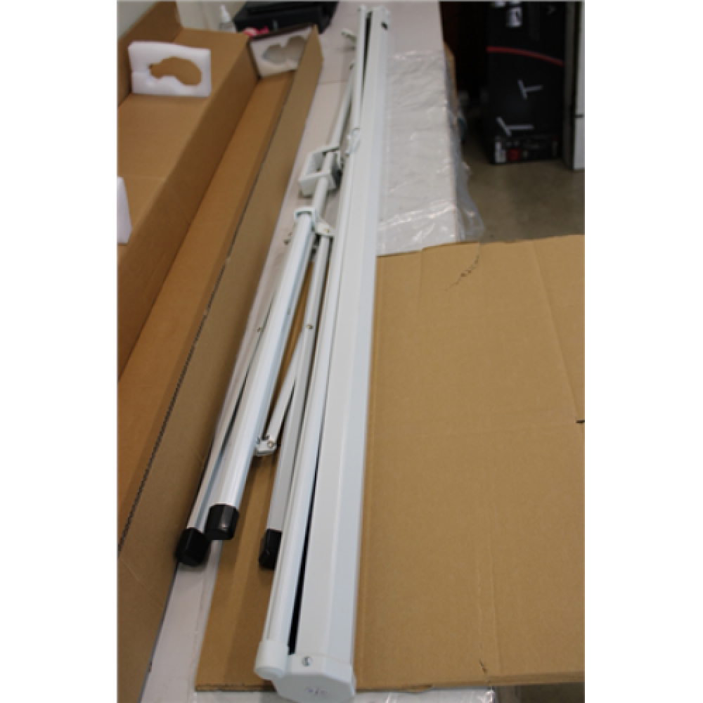 SALE OUT. Elite Screens T99NWS1 Tripod Pull Up Screen 99 1:1 DAMAGED PACKAGING ,SCRATCHED ,DENT FABRIC HOLDER T99NWS1 , Tripod Series , Diagonal 99 , 1:1 , Viewable screen width (W) 178 cm , White