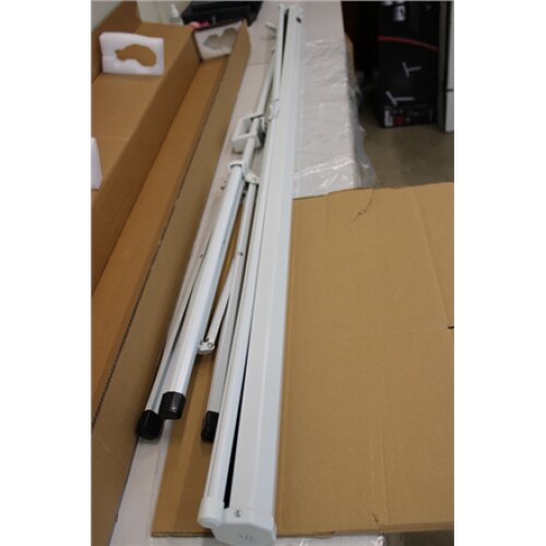 SALE OUT. Elite Screens T99NWS1 Tripod Pull Up Screen 99 1:1 DAMAGED PACKAGING ,SCRATCHED ,DENT FABRIC HOLDER T99NWS1 , Tripod Series , Diagonal 99 , 1:1 , Viewable screen width (W) 178 cm , White
