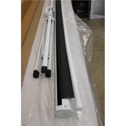 SALE OUT. Elite Screens T99NWS1 Tripod Pull Up Screen 99 1:1 DAMAGED PACKAGING ,SCRATCHED ,DENT FABRIC HOLDER T99NWS1 , Tripod Series , Diagonal 99 , 1:1 , Viewable screen width (W) 178 cm , White
