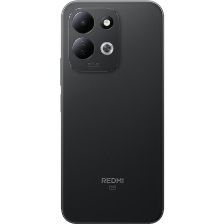 Xiaomi Redmi 17 5G , Black , 6.9 , LCD , 1600 x 720 pixels , Qualcomm , Snapdragon 4 Gen 5 , Internal RAM 4 GB , 128 GB , Dual SIM , 4G , 5G , Main camera resolution 50 MP , Secondary camera resolution 8 MP , Android , 16 , 7500 mAh