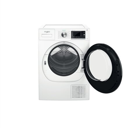 Whirlpool Dryer Machine with Heat Pump , W6 D84WB EE , Energy efficiency class C , Front loading , 8 kg , LCD , Depth 65.6 cm , White