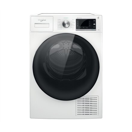 Whirlpool Dryer Machine with Heat Pump , W6 D84WB EE , Energy efficiency class C , Front loading , 8 kg , LCD , Depth 65.6 cm , White
