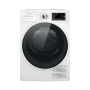 Whirlpool Dryer Machine with Heat Pump , W6 D84WB EE , Energy efficiency class A+++ , Front loading , 8 kg , LCD , Depth 65.6 cm , White