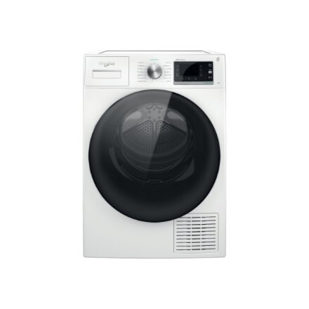 Whirlpool Dryer Machine with Heat Pump , W6 D84WB EE , Energy efficiency class C , Front loading , 8 kg , LCD , Depth 65.6 cm , White