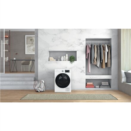 Whirlpool Dryer Machine with Heat Pump , W6 D84WB EE , Energy efficiency class C , Front loading , 8 kg , LCD , Depth 65.6 cm , White
