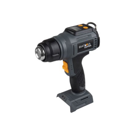 Batavia B.V. , Cordless Heat Gun with Digital LCD Display, Without battery and charger - 18V
