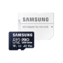 Samsung , MicroSD Card , PRO Ultimate , 512 GB , microSDXC Memory Card , Flash memory class U3, V30, A2 , SD adapter
