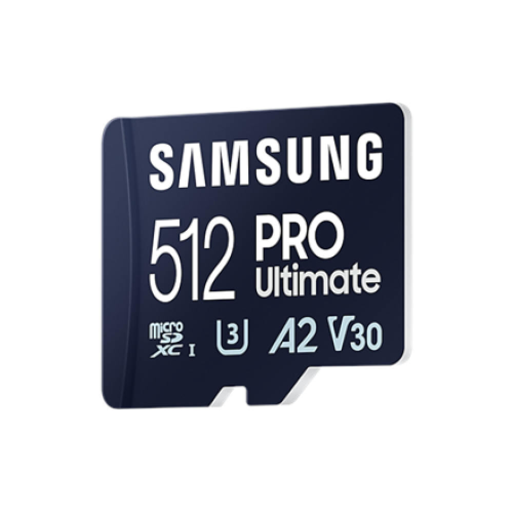 Samsung , MicroSD Card , PRO Ultimate , 512 GB , microSDXC Memory Card , Flash memory class U3, V30, A2 , SD adapter