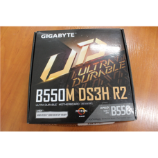 SALE OUT. Gigabyte B550M DS3H R2 , Processor family AMD , Processor socket AM4 , DDR4 DIMM , Supported hard disk drive interfaces SATA, M.2 , Number of SATA connectors 4 , USED, REFURBISHED, WITHOUT ACCESSORIES, ONLY BACK PANEL INCLUDED