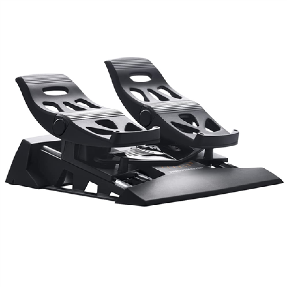 Thrustmaster Pedals , TFRP Rudder , Black