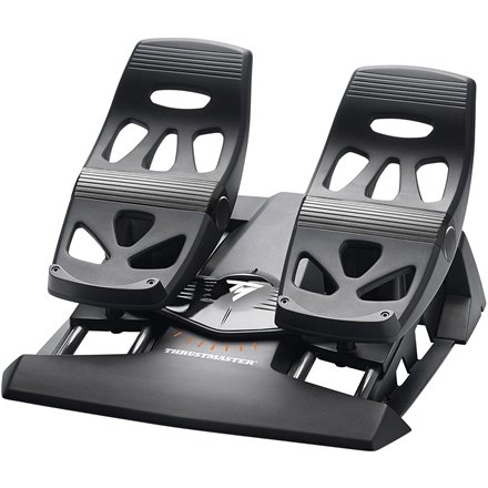 Thrustmaster Pedals , TFRP Rudder , Black