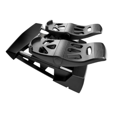 Thrustmaster Pedals , TFRP Rudder , Black