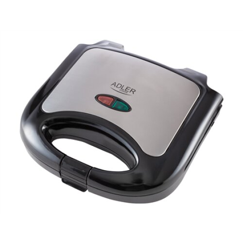 Adler , Sandwich maker , AD 3015 , 750 W , Number of plates 1 , Number of pastry 2 , Black