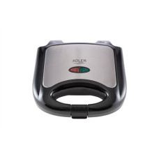 Adler , Sandwich maker , AD 3015 , 750 W , Number of plates 1 , Number of pastry 2 , Black