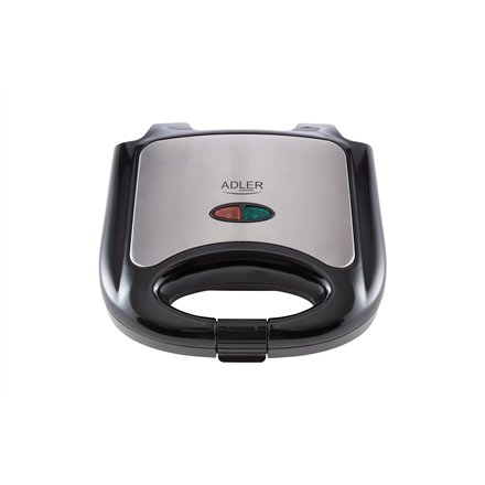 Adler , Sandwich maker , AD 3015 , 750 W , Number of plates 1 , Number of pastry 2 , Black