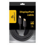 Gembird , Black , 2x Displayport (male) , DisplayPort cable, 4K , DisplayPort to DisplayPort , 5 m