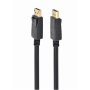 Gembird , Black , 2x Displayport (male) , DisplayPort cable, 4K , DisplayPort to DisplayPort , 5 m