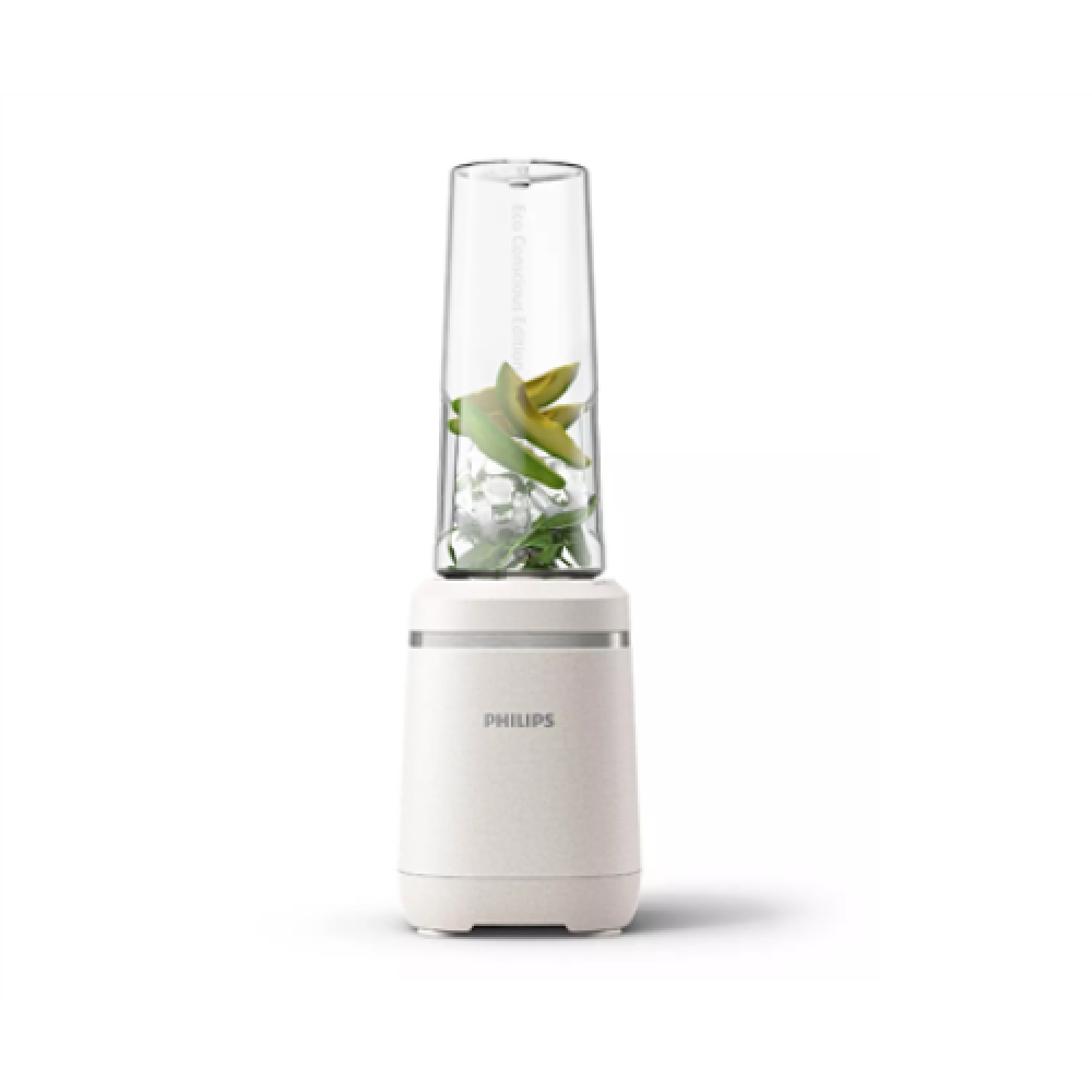 Philips Eco Conscious Edition Blender , HR2500/00 , Tabletop , 350 W , Jar material Glass , Jar capacity 0.6 L , White Matt