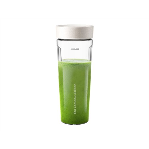 Philips Eco Conscious Edition Blender , HR2500/00 , Tabletop , 350 W , Jar material Glass , Jar capacity 0.6 L , White Matt