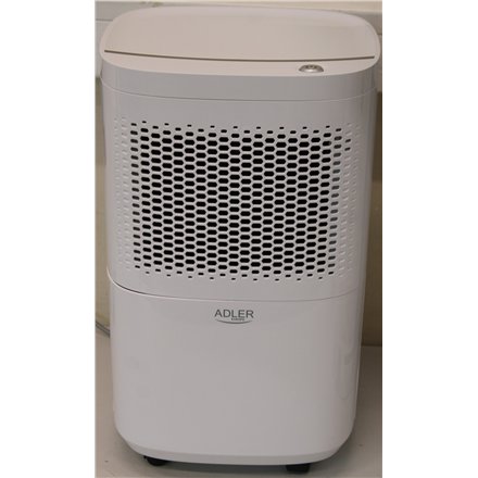 SALE OUT. Adler AD 7917 Air Dehumidifier, 200 W, Free standing, White DAMAGED PACKAGING , SALE OUT. Adler , Air Dehumidifier , AD 7917 , Power 200 W , Suitable for rooms up to 60 m³ , Water tank capacity 2.2 L , White , DAMAGED PACKAGING