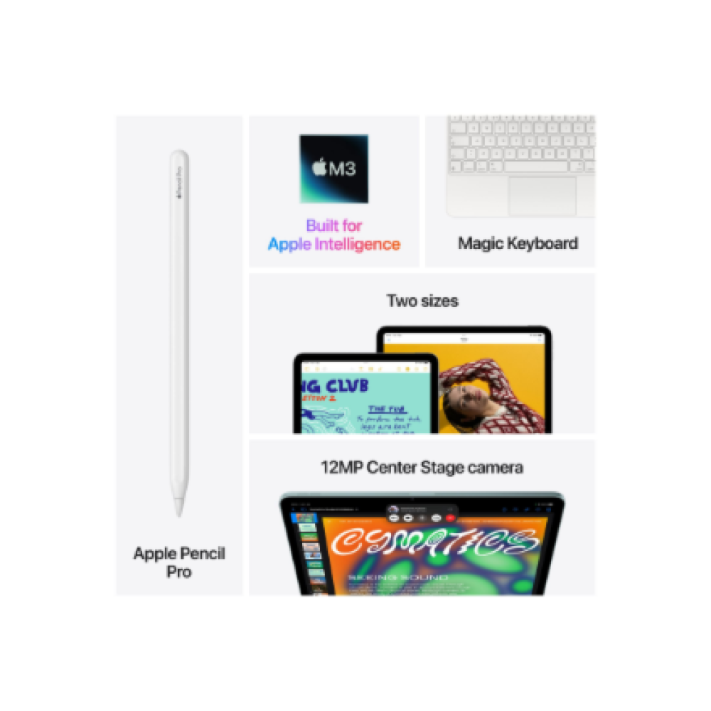 Apple iPad Air , 11 , Starlight , Liquid Retina , 2360 x 1640 pixels , Apple M3 , 256 GB , Wi-Fi , Bluetooth , 5.3 , iOS