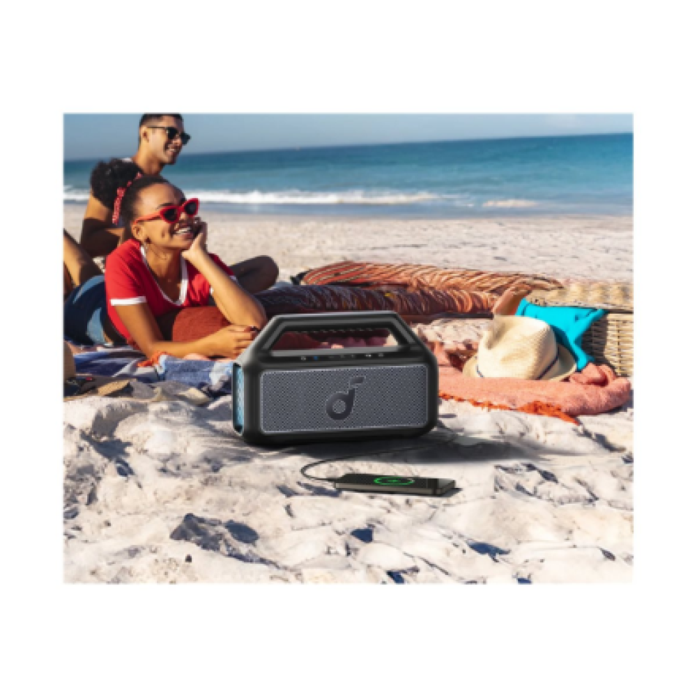Anker Soundcore , Speaker , Boom 2 , 80 W , Waterproof , Bluetooth , Portable , Black