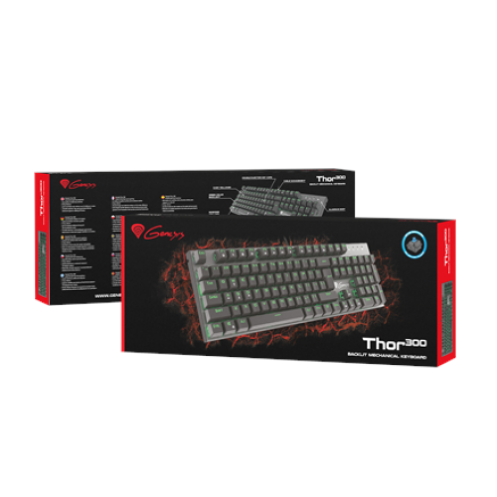 Genesis , Thor 300 , Gaming keyboard , Wired , US