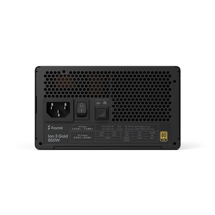 Fractal Design Power Supply, Black , Ion 3 Gold , 850 W